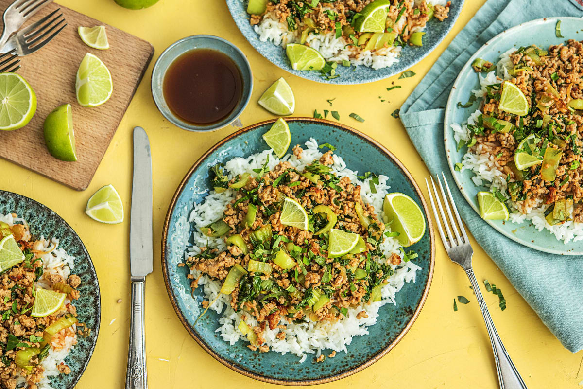 Pork and Thai Basil Stir-Fry