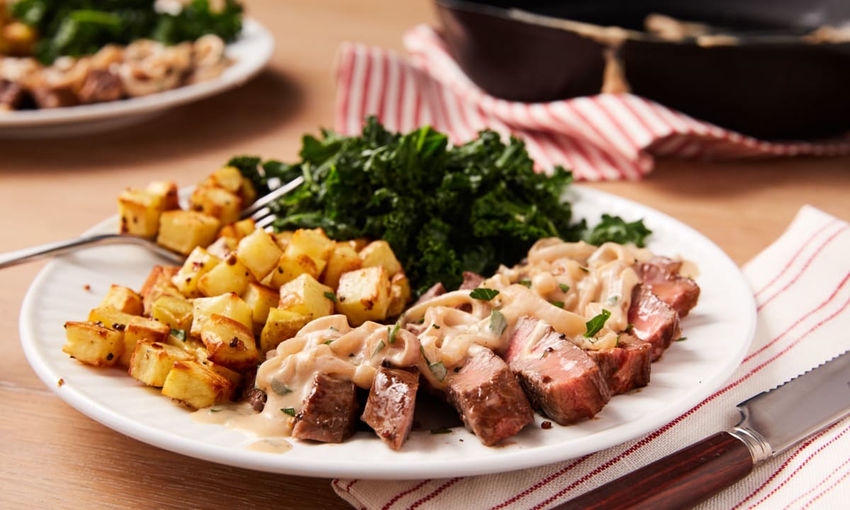 Steak and Potatoes