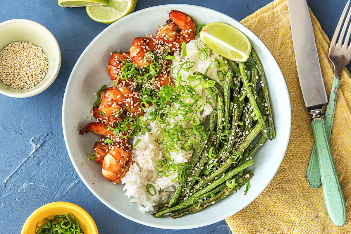 Sizzling Hoisin Shrimp