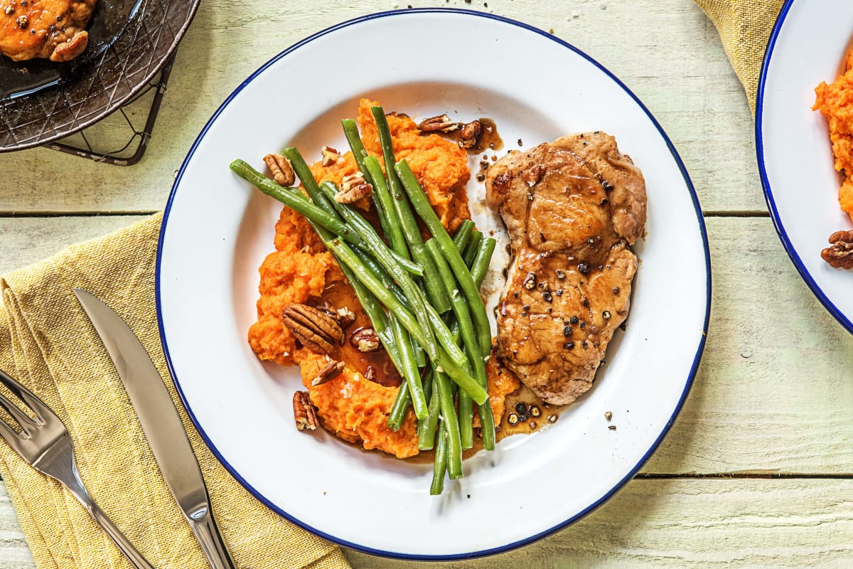 Maple-Glazed Pork Chops