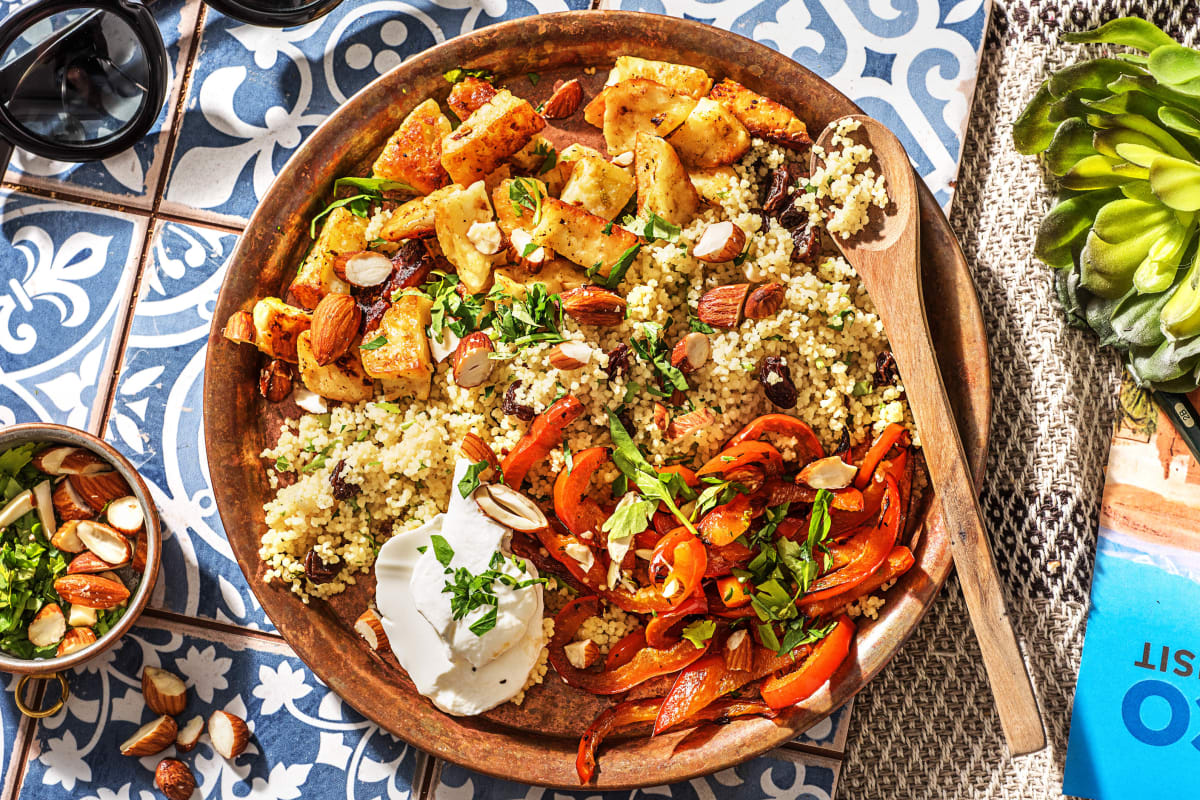 Peut On Donner Du Couscous Aux Oiseaux Couscous au halloumi et aux poivrons rouges sautés Recette | HelloFresh