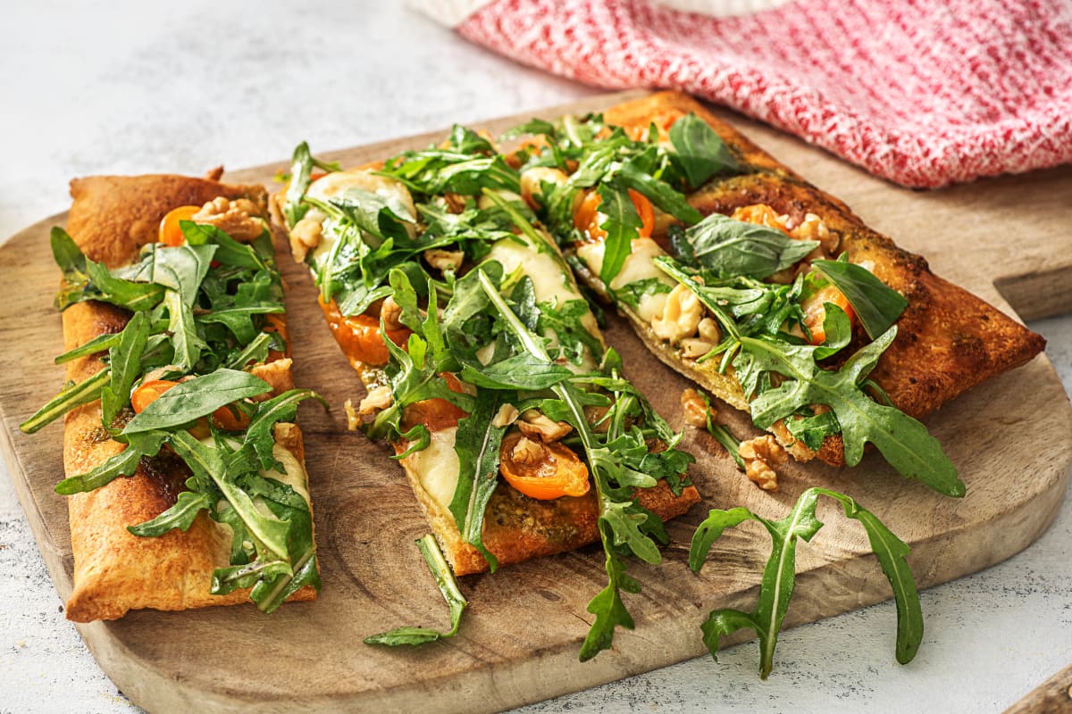 Heirloom Tomato Flatbreads