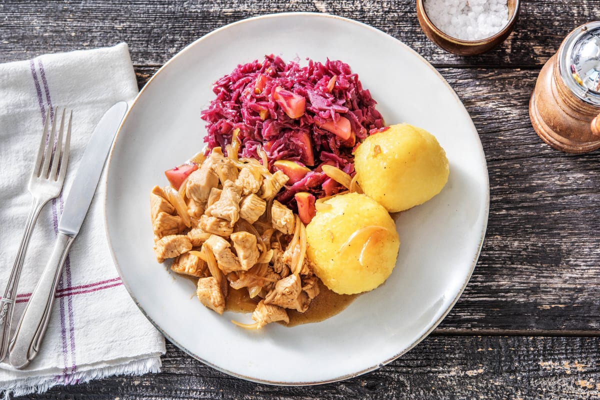 Klassisches Putenbrustgulasch