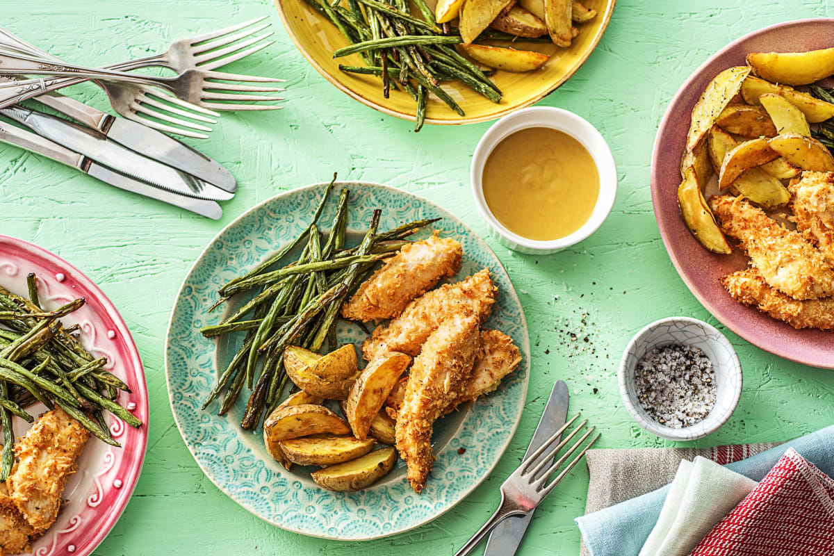 Parmesan Chicken Dippers