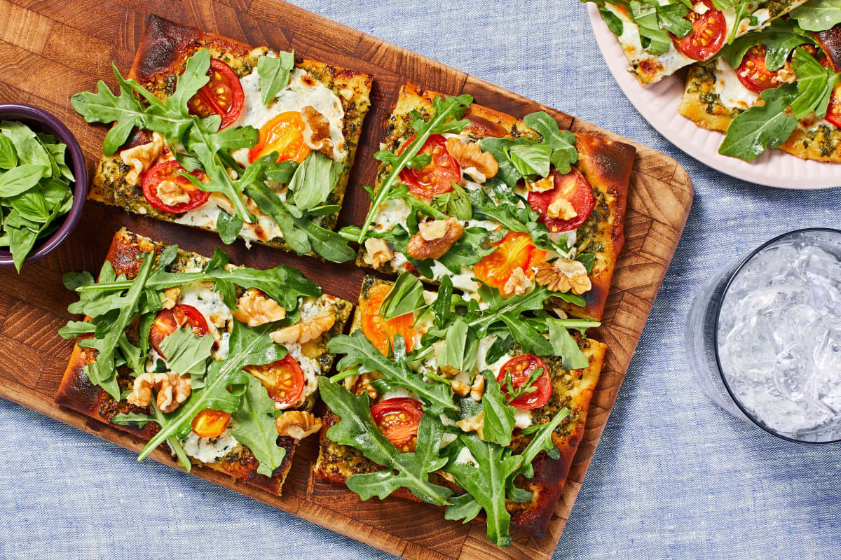 Heirloom Tomato Flatbreads