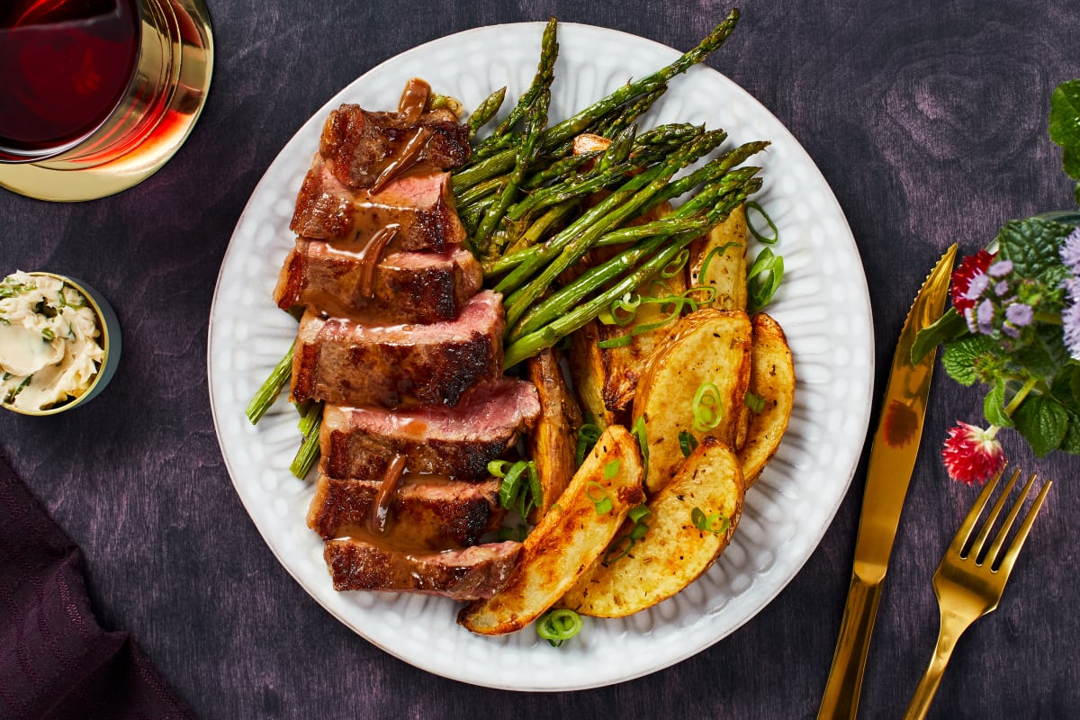 Truffled New York Strip Steak