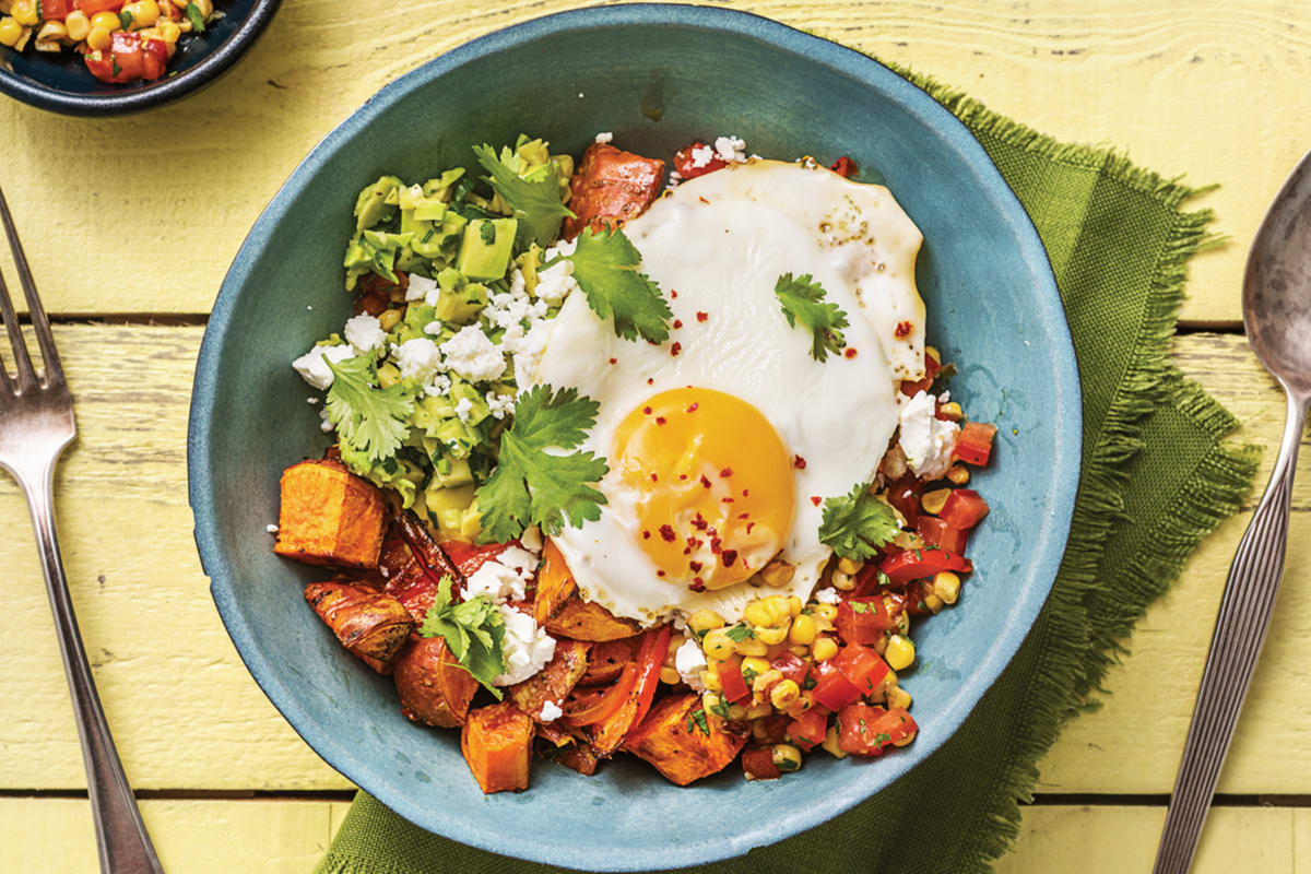 Mexican Kumara & Feta Bowl