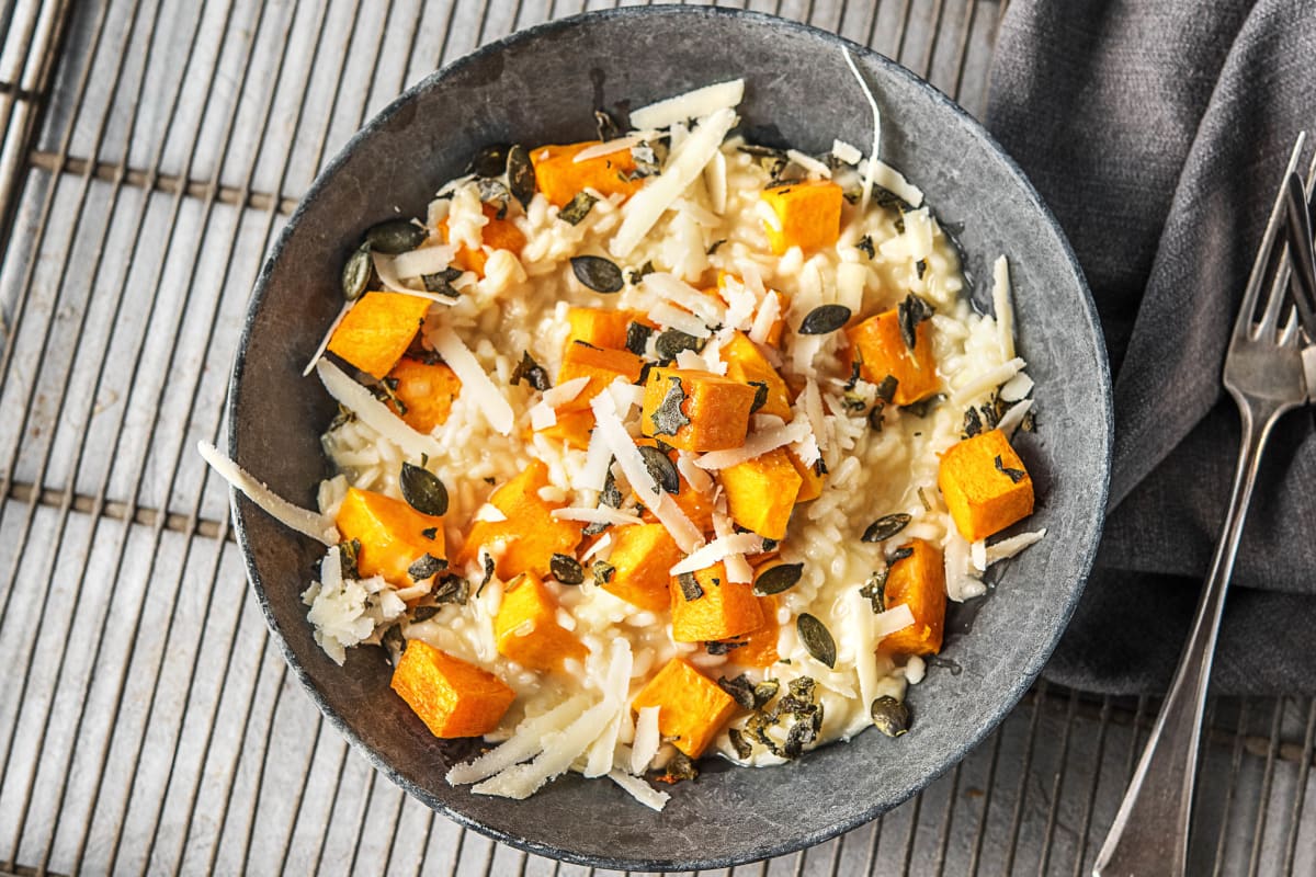 Butternut Squash and Sage Risotto