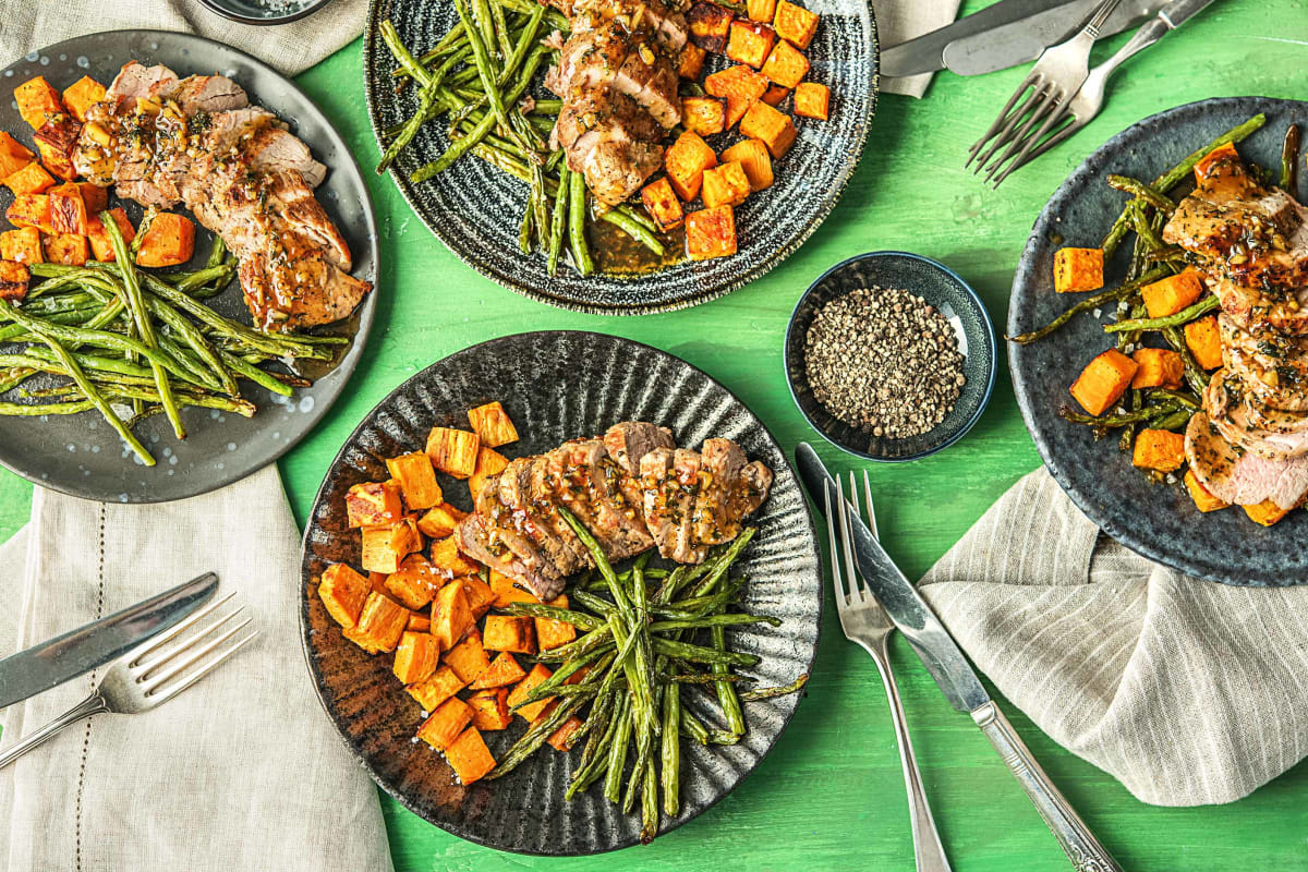 Honey-Glazed Pork Tenderloin