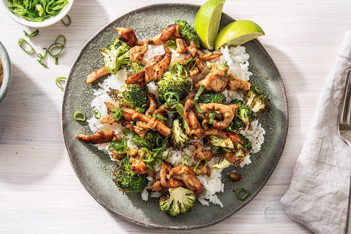 Satay Chicken Stir-Fry