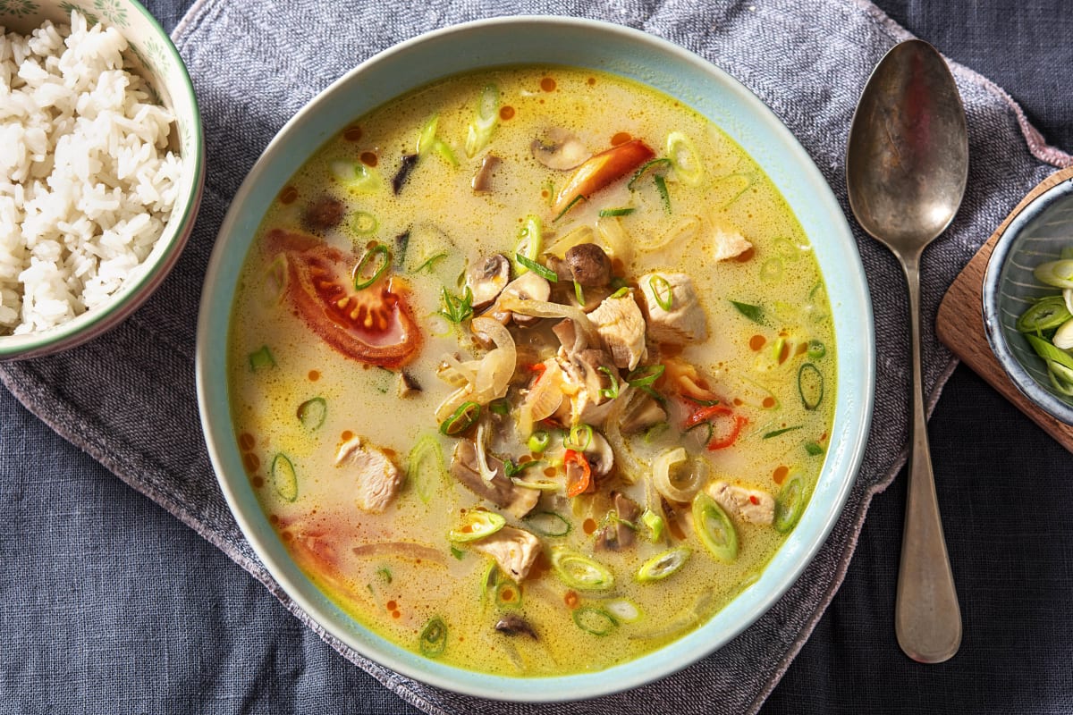 Tom Kha Gai! Thailändische Suppe Rezept | HelloFresh