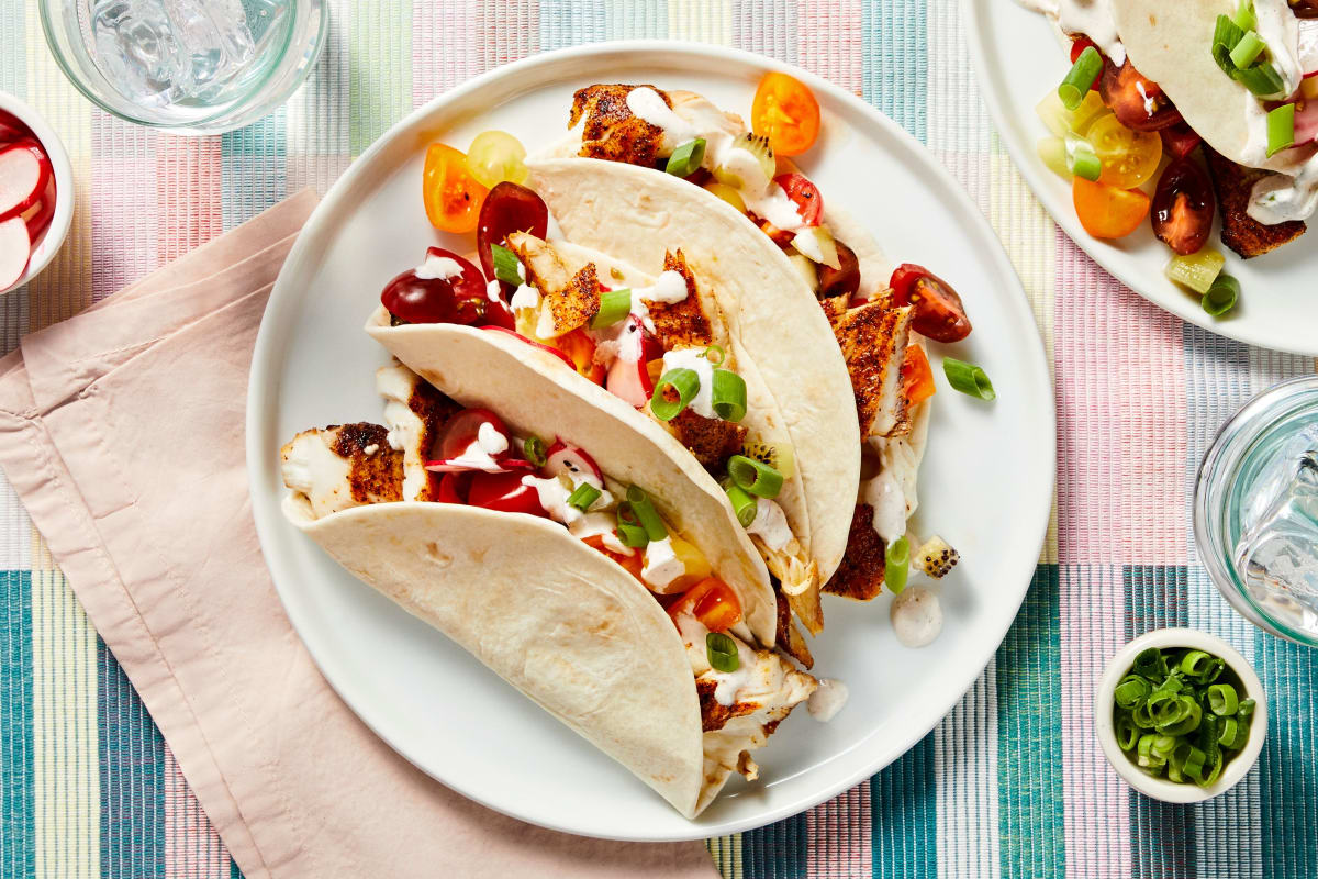 Chipotle-Spiced Tilapia Tacos
