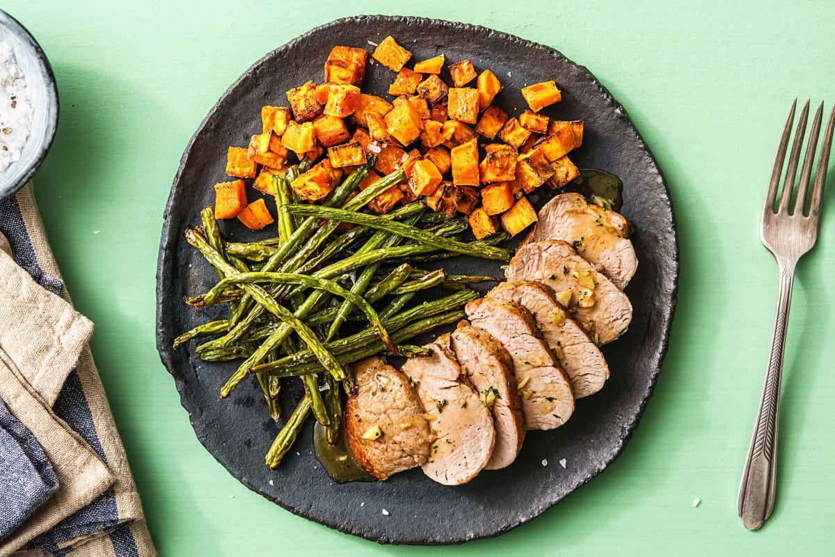 Honey-Glazed Pork Tenderloin