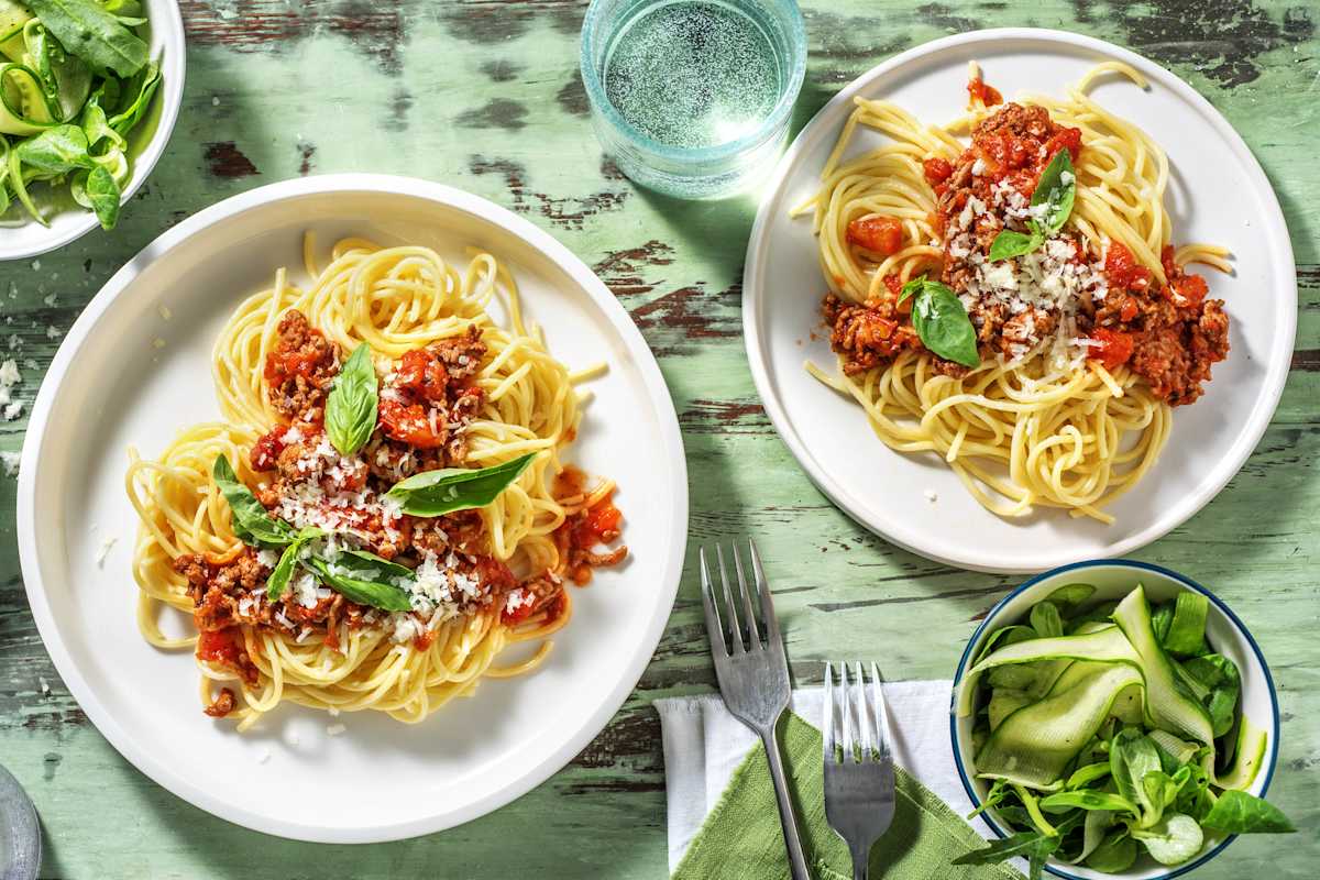 Pasta al ragù rapido