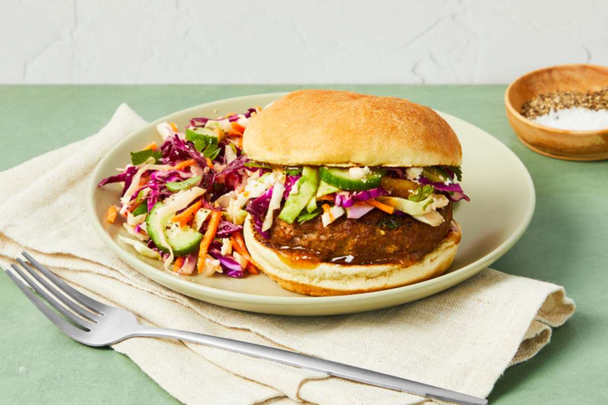 Island Turkey and Bacon Burgers