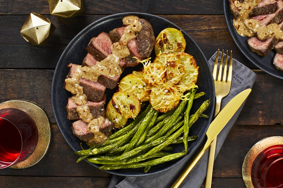 Sirloin & Sherry Shallot Sauce Recipe