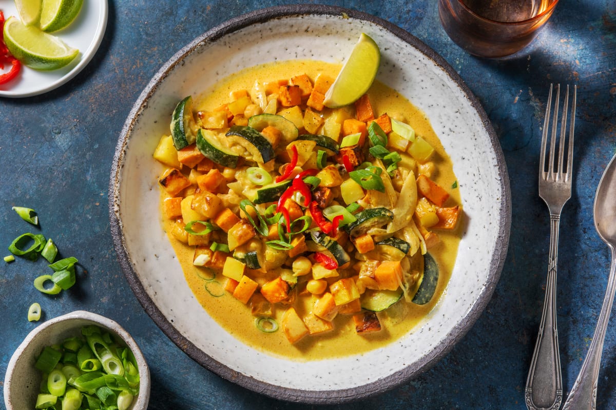 Vegetarisches Massaman-Curry