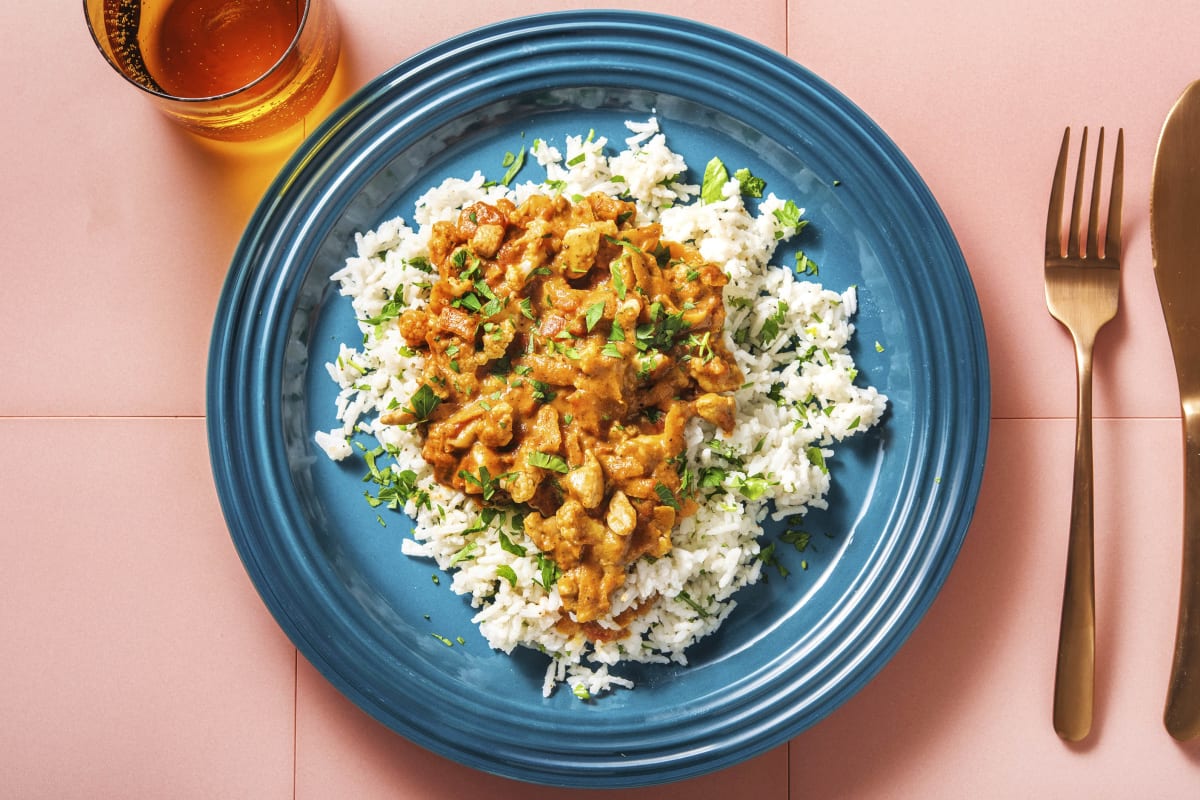 Tikka-Masala-Curry mit Hähnchen