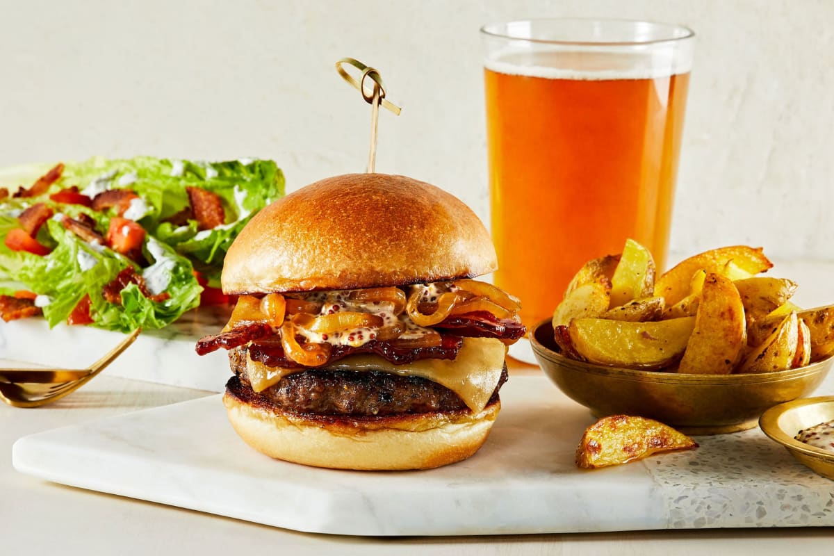 Steakhouse Burger Recipe Hellofresh