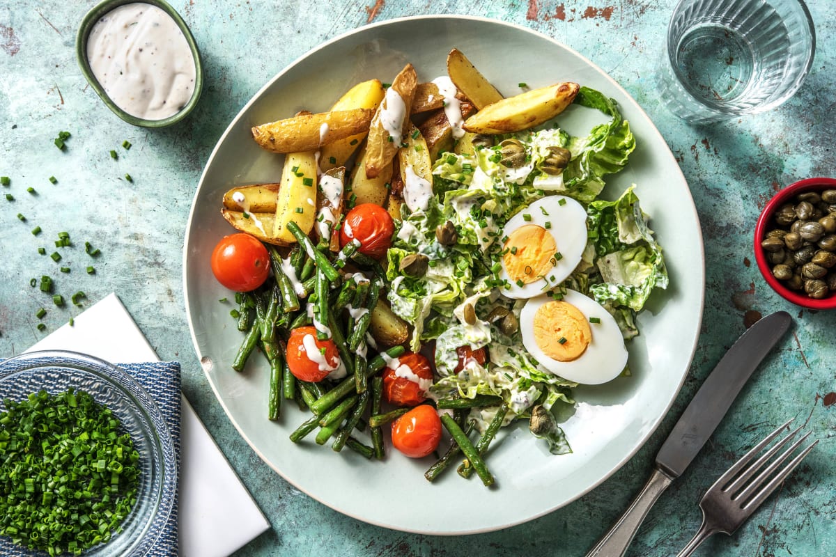 Feiner Kartoffelsalat nach Art Niçoise