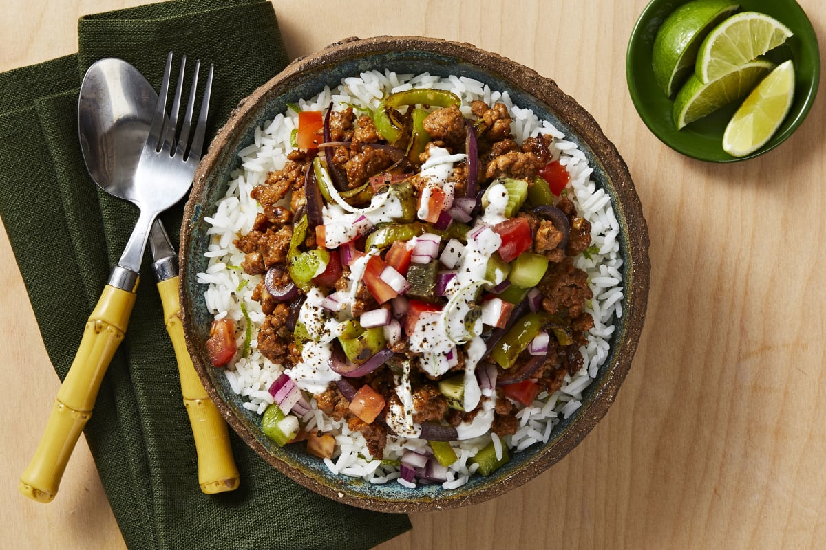 Teriyaki Pork Luau Bowls