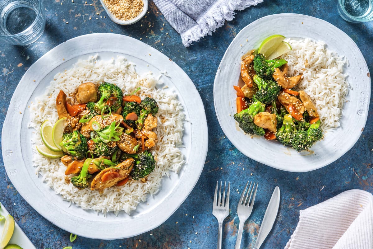 Teriyaki Hähnchen mit Kokosreis Rezept | HelloFresh