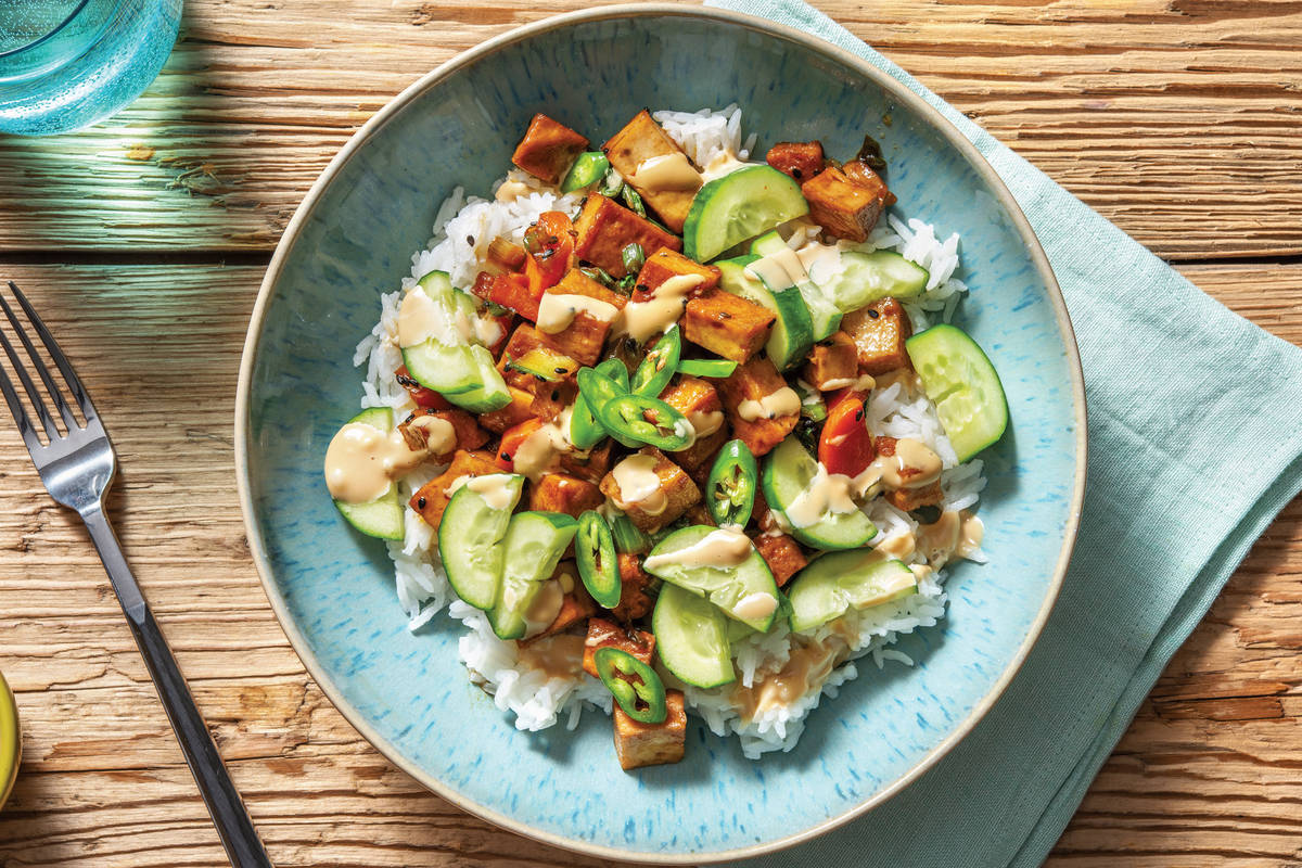 Peking Tofu Poke Bowl Recipe HelloFresh