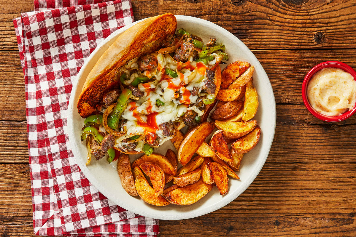 Italian Pepper Steak Sandos