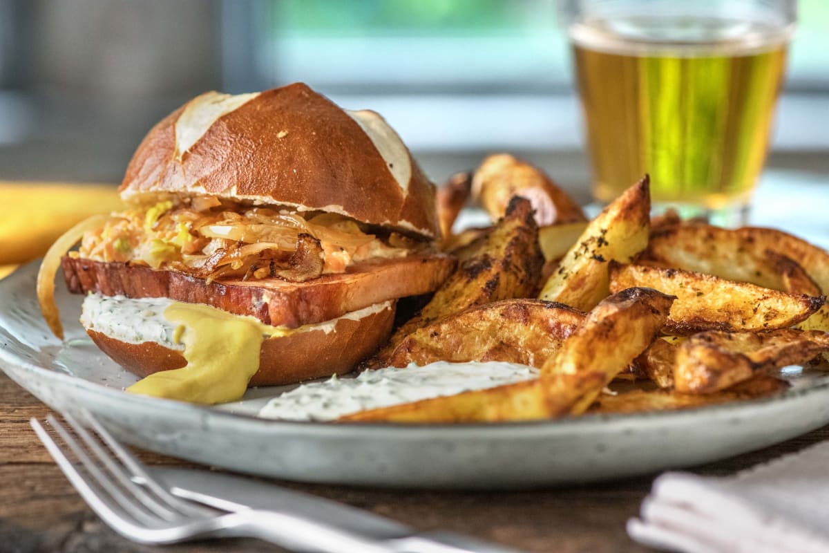 Leberkäse-Burger