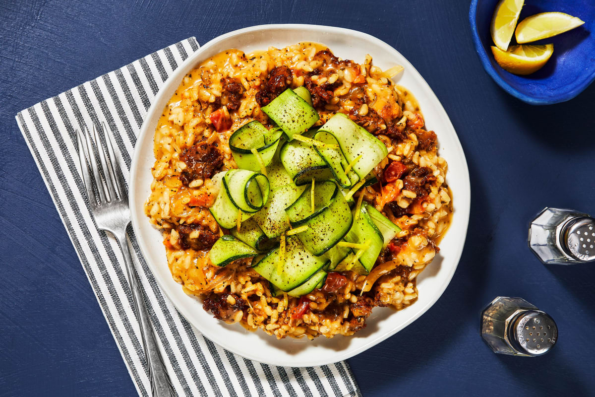 Chicken Sausage & Tomato Risotto
