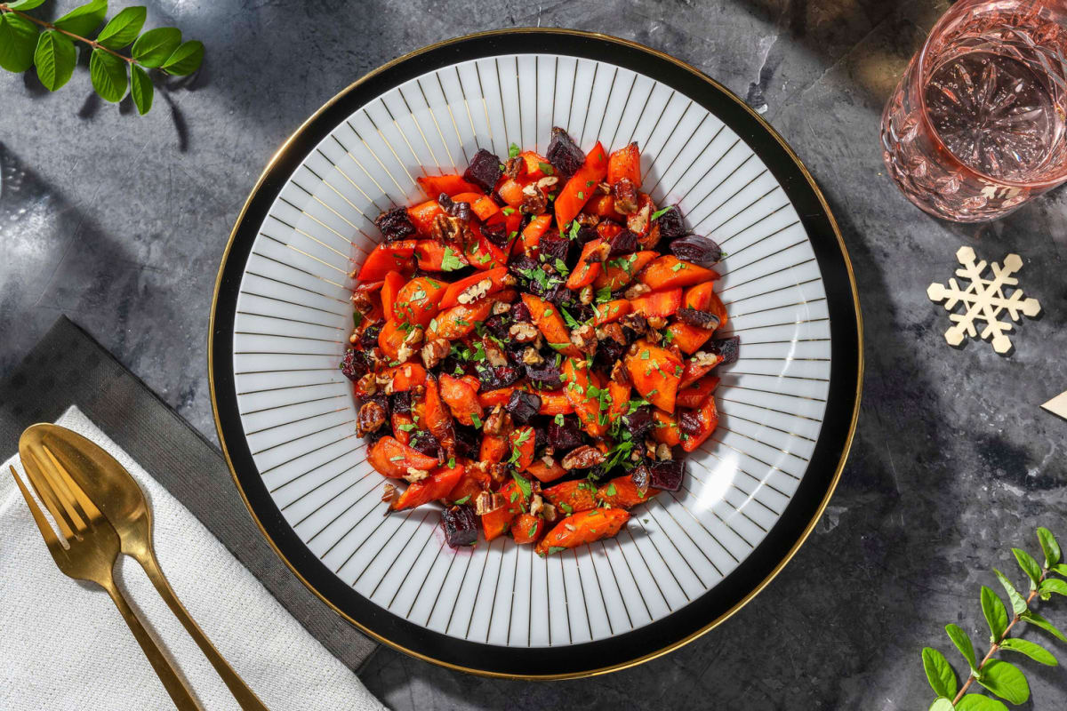 Maple-Glazed Carrots and Beets