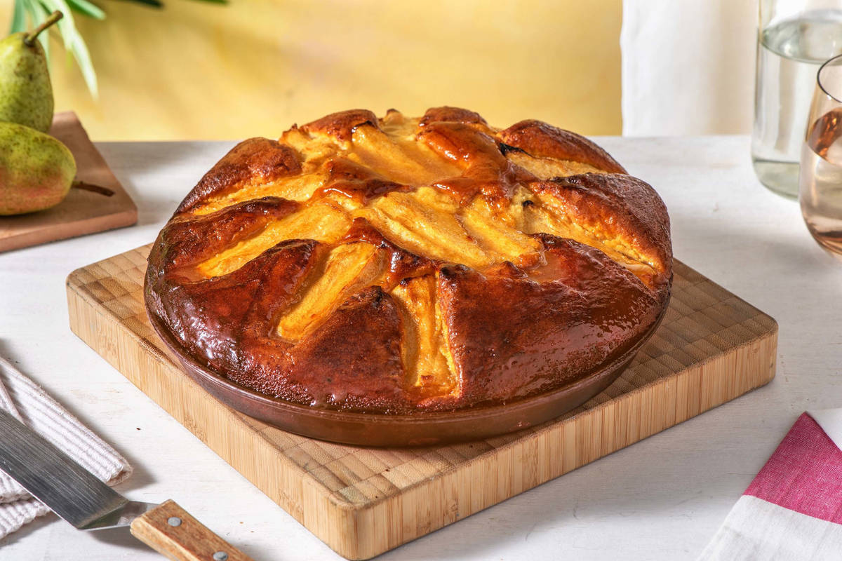 Gateau Aerien A La Poire Et A La Cannelle Recette Hellofresh