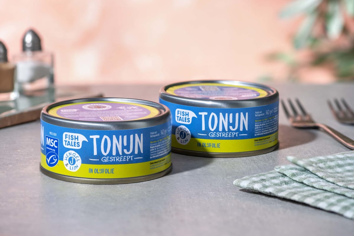 Fish Tales skipjack tonijn in olijfolie - 2 stuks