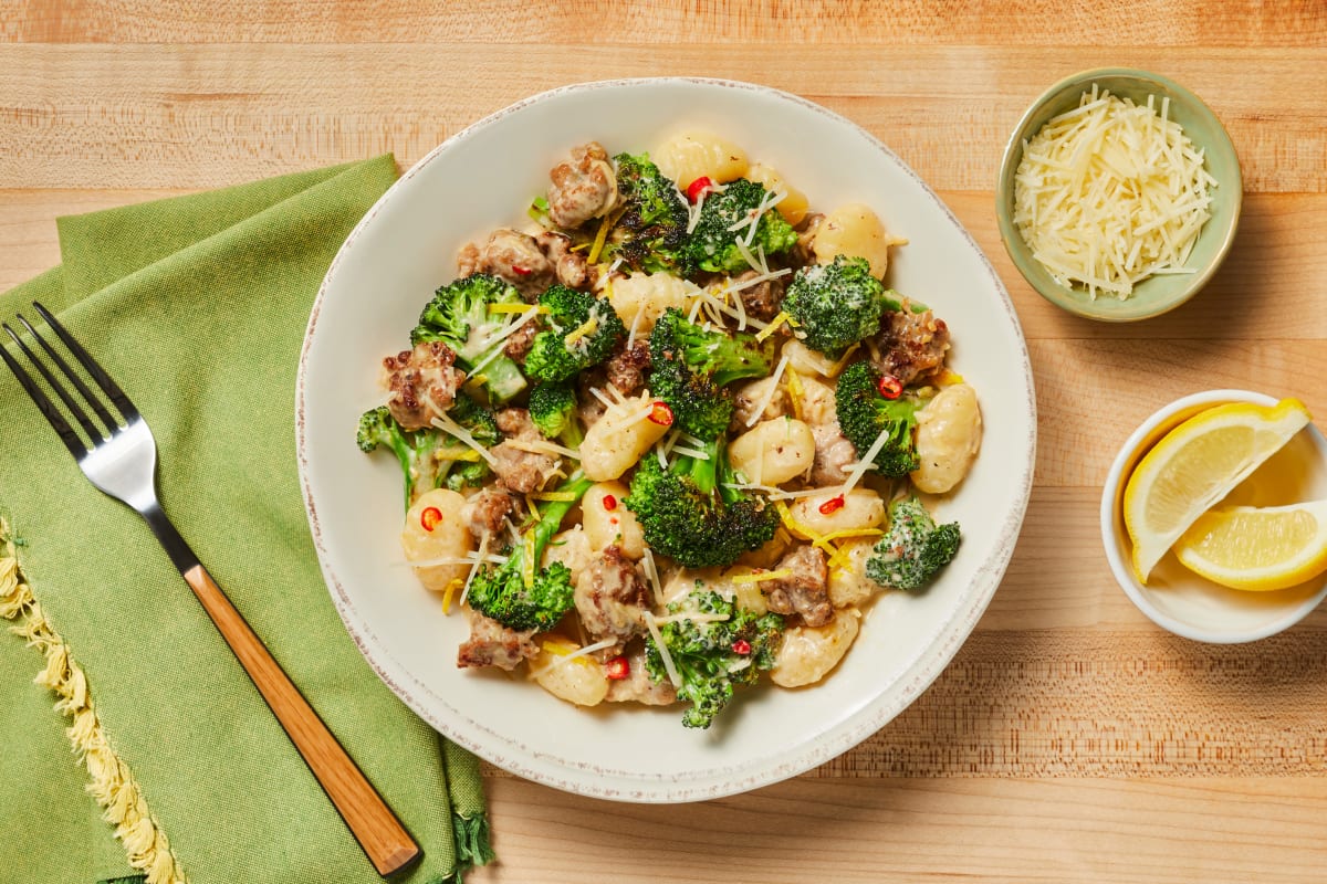 Pork Sausage & Broccoli Gnocchi