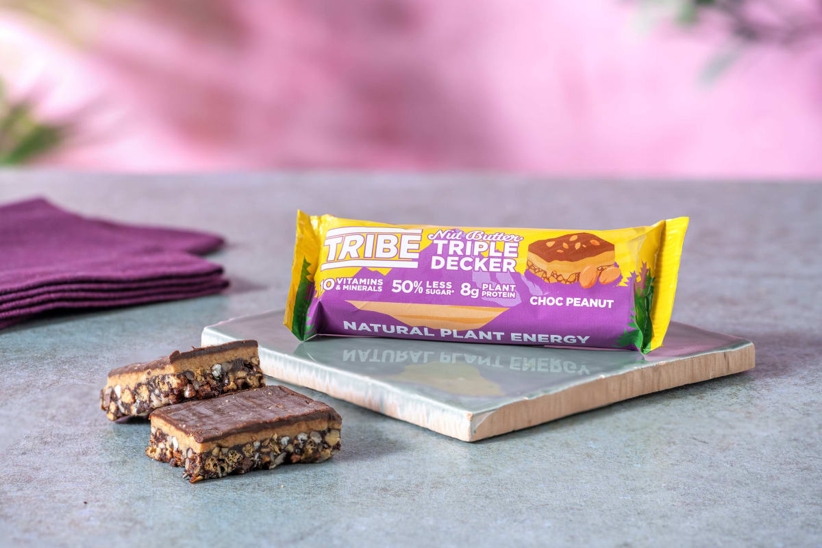 Tribe - Barre protéinée chocolat - beurre de cacahuètes