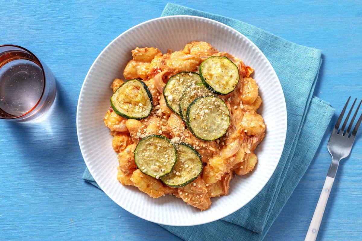 Gnocchi in Crèmesoße mit getrockneten Tomaten