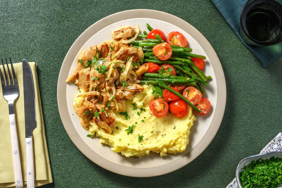 Veganes Geschnetzeltes Chicken Style