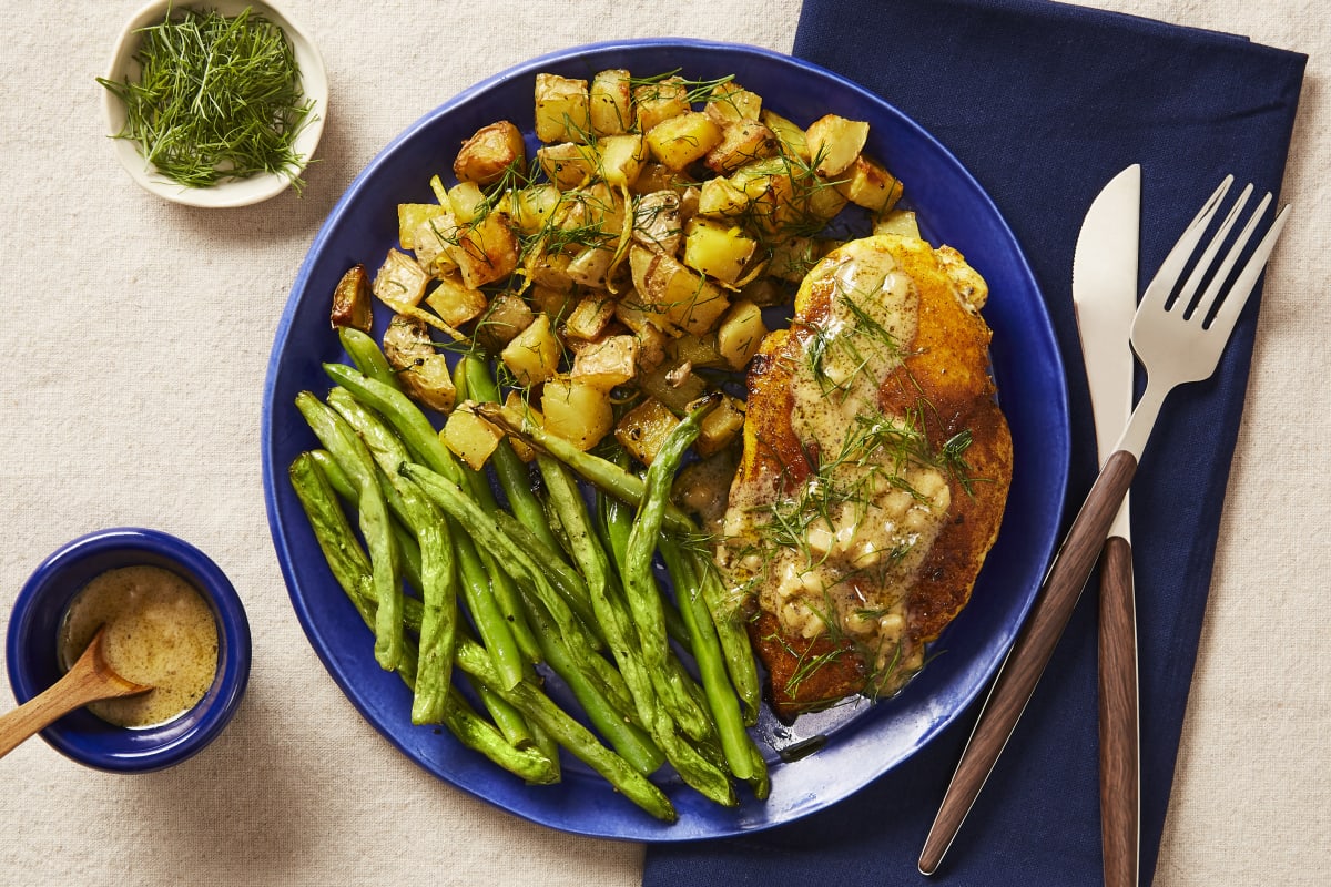 Chicken Cutlets With Lemon Cream Sauce