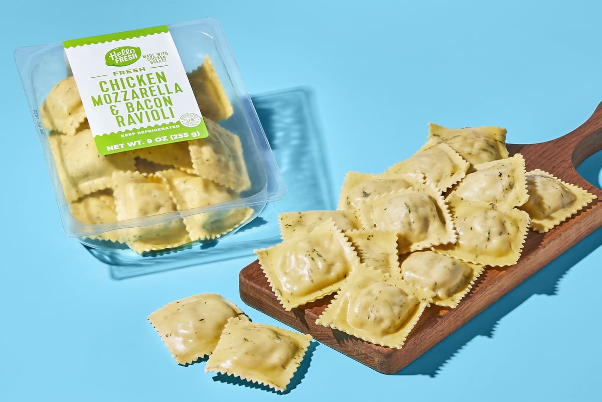 Chicken, Bacon & Mozzarella Ravioli