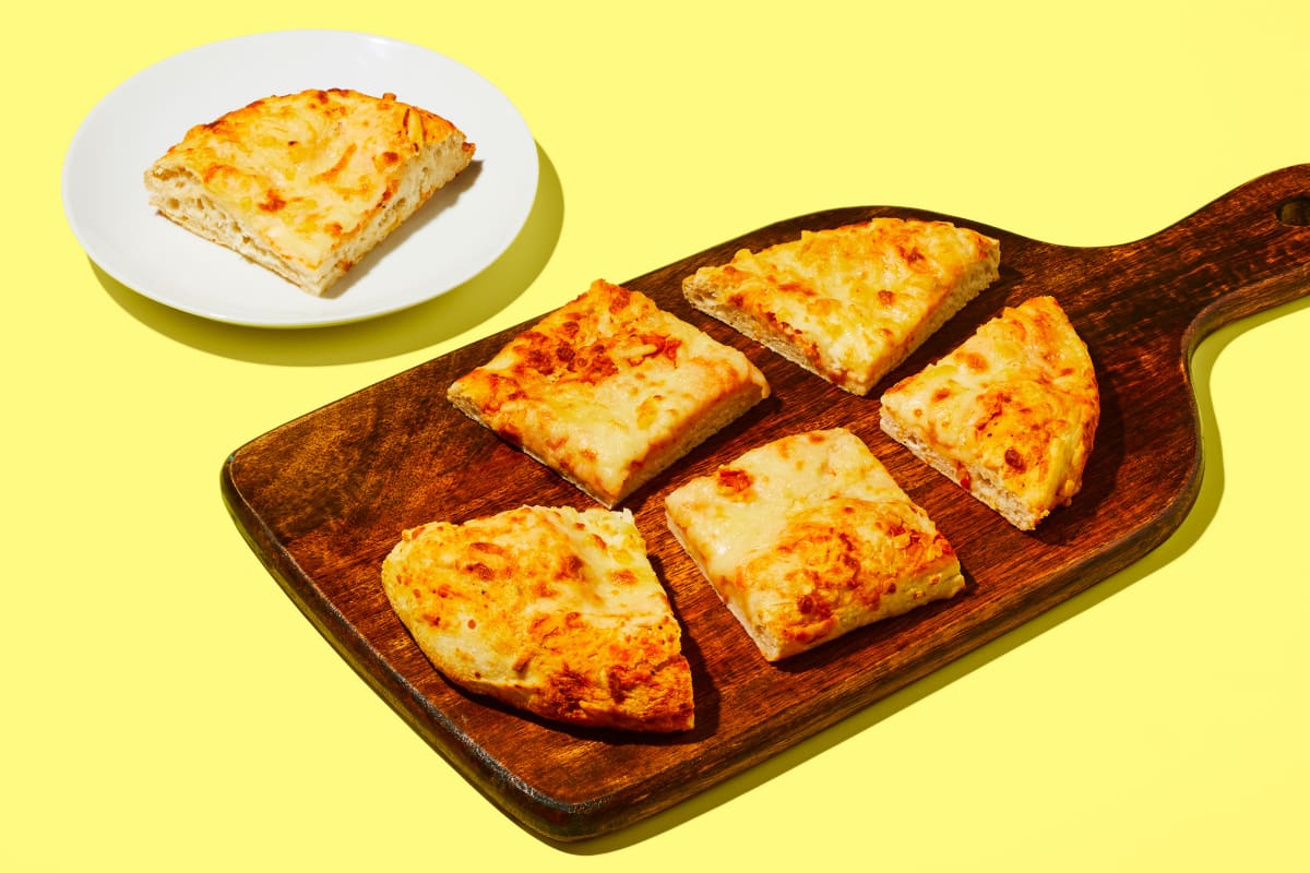 Four Cheese Focaccia Pizza