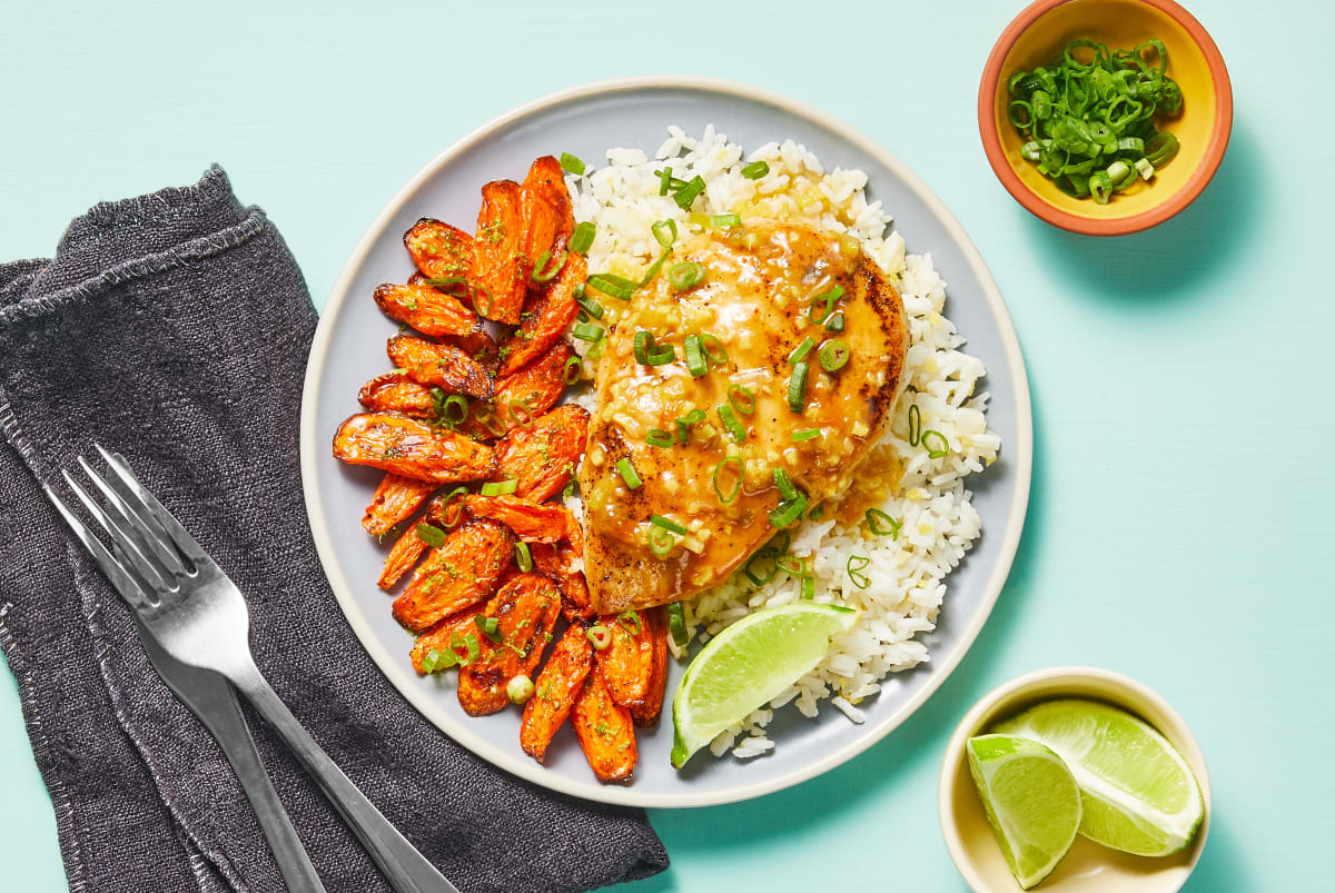 Miso Apricot Trout