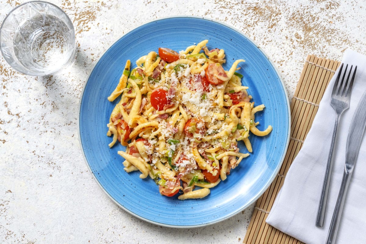 Spätzli mit Speck