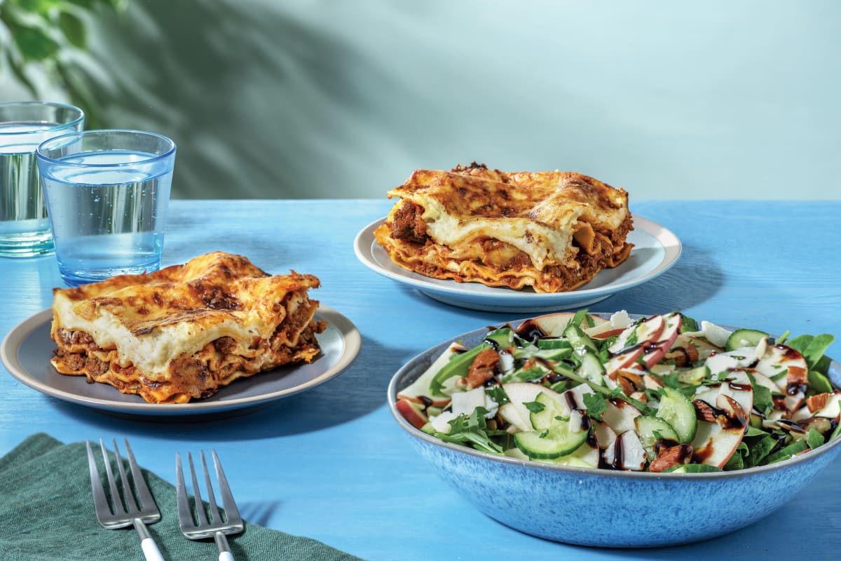 Lasagne & Salad Bundle Recipe HelloFresh