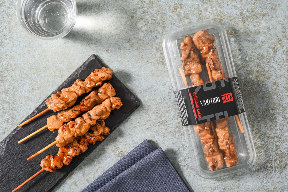 Yakitori kipspiesjes Japanse stijl