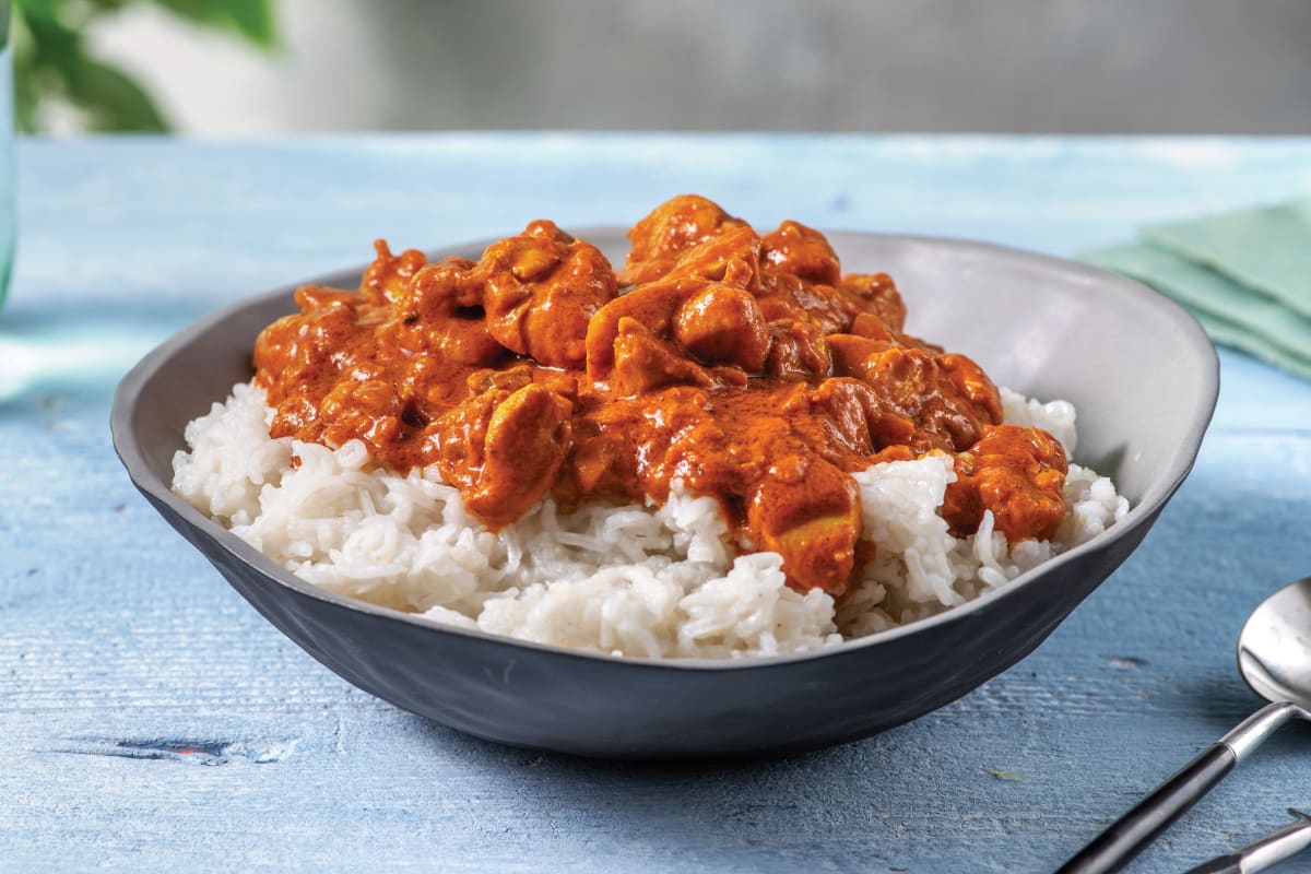 Butter Chicken with Basmati Rice