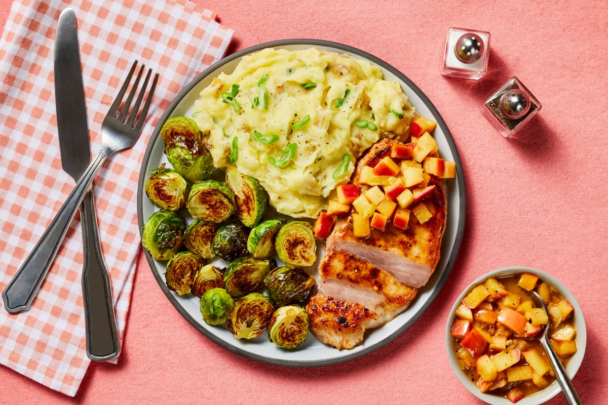 Brown Sugar Bourbon Pork Chops