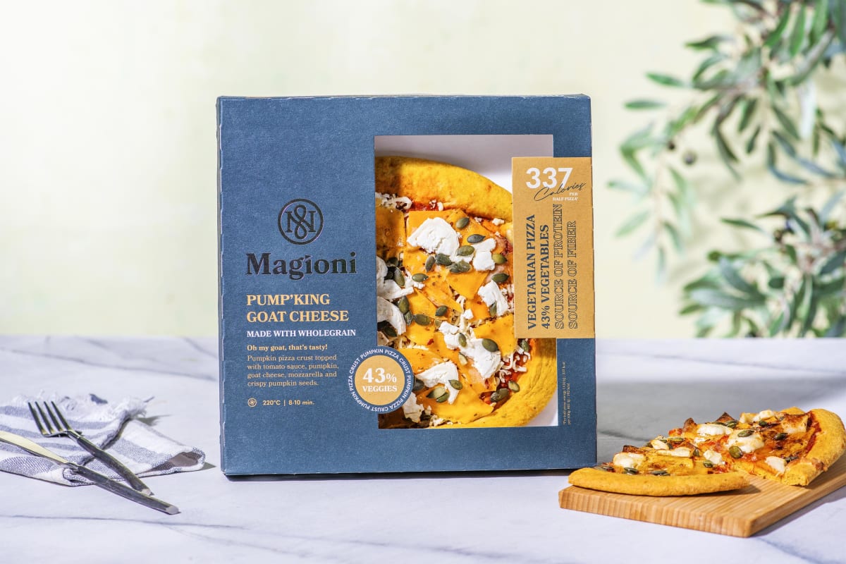 Magioni - Pizza pompoen-geitenkaas