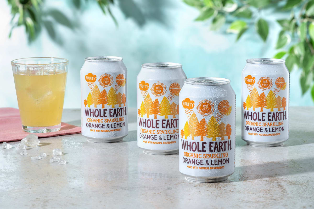 Whole Earth - Bruisende drank sinaasappel citroen