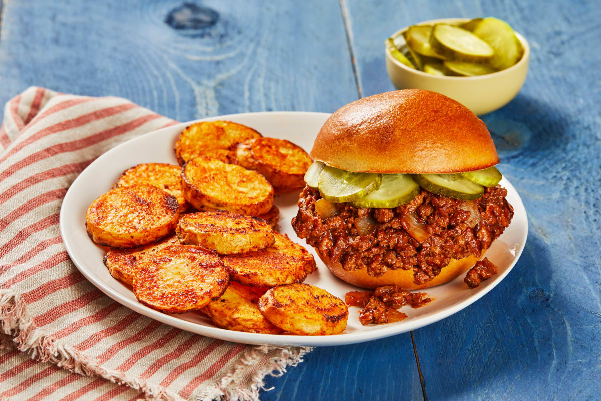 Ancho BBQ Sloppy Joes