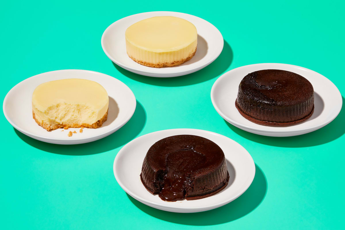 Vanilla Delight Cheesecakes & Lava Cakes